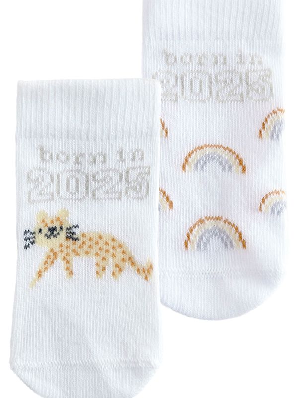 Next Next Čarape  karamela / sivkasto ljubičasta (mauve) / crna / bijela