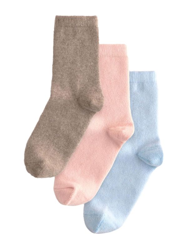 Next Next Čarape  plava / smeđa / pastelno roza