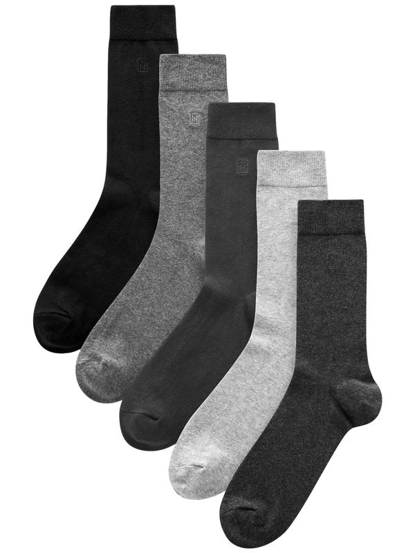 Next Next Čarape  siva / antracit siva / svijetlosiva / tamo siva / crna