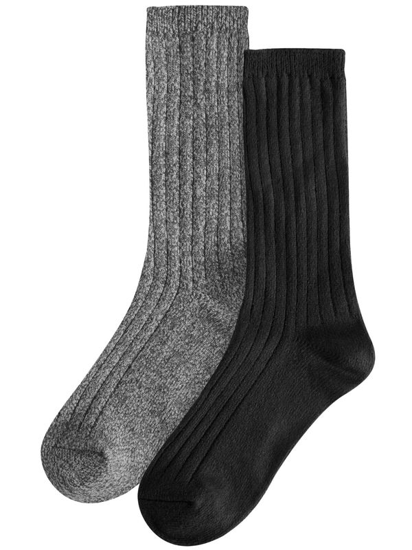 Next Next Čarape  siva / crna