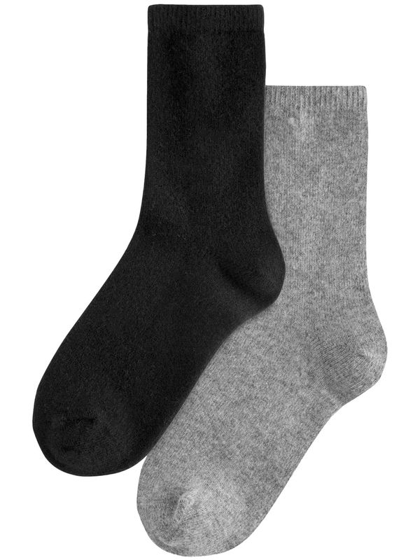 Next Next Čarape  siva / crna