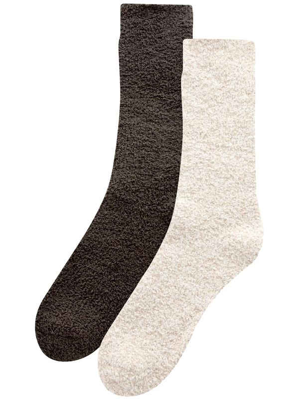 Next Next Čarape  svijetlobež / moka smeđa