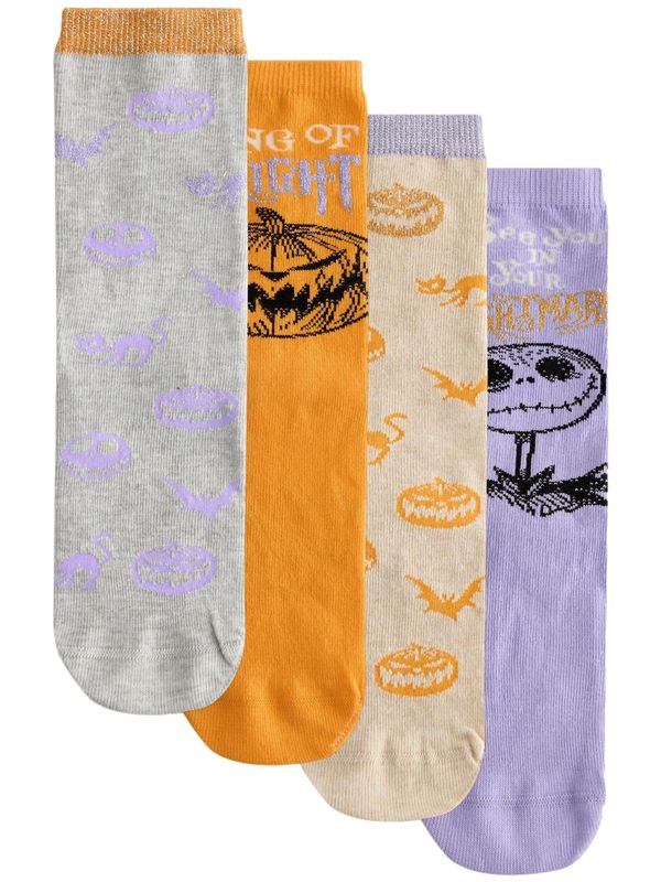 Next Next Čarape  zelena / ljubičasta / narančasta / crna