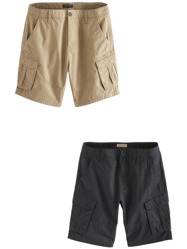 Next Next Cargo hlače  bež / noćno plava