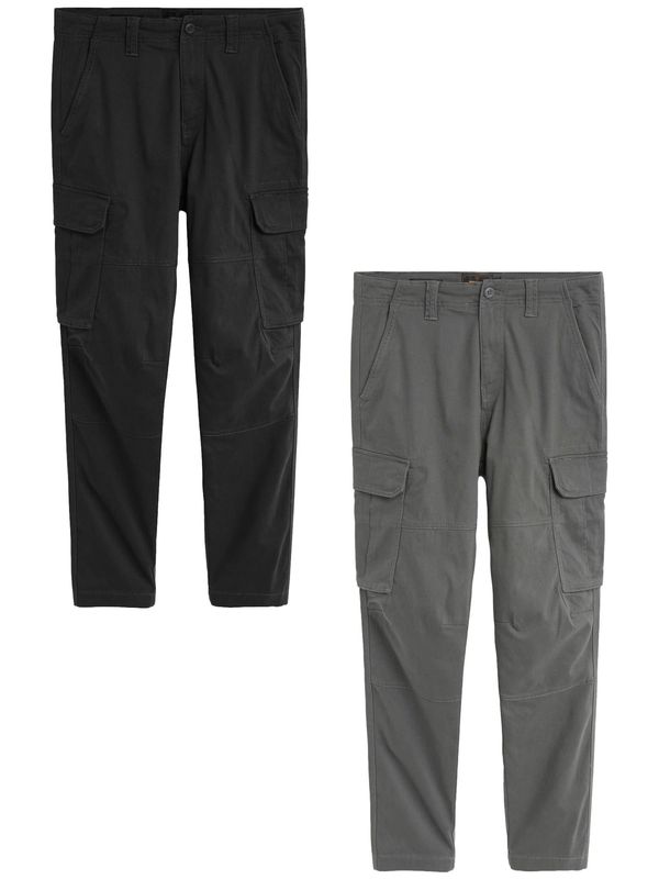 Next Next Cargo hlače  crna