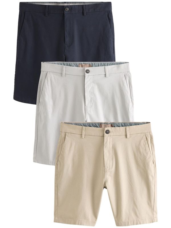 Next Next Chino hlače  bež / mornarsko plava / prljavo bijela