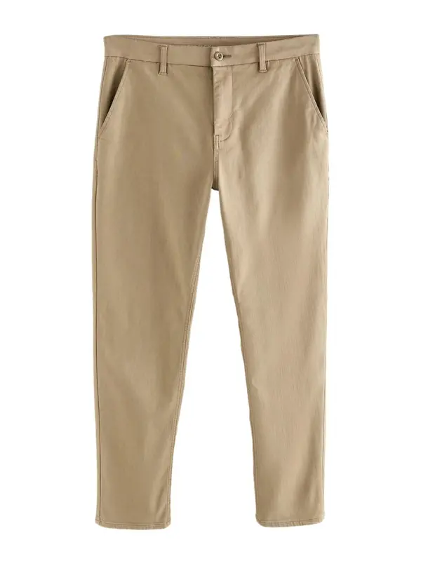 Next Next Chino hlače  boja devine dlake (camel)
