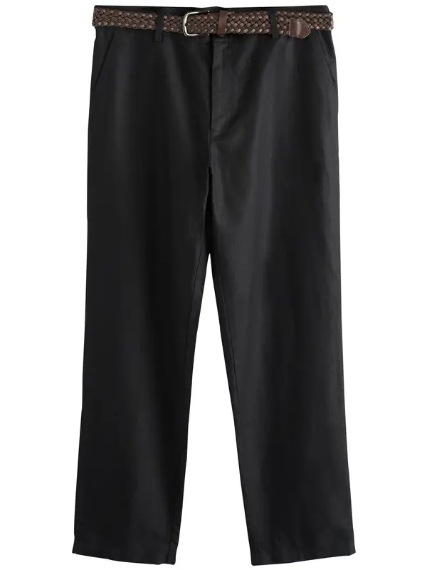 Next Next Chino hlače  crna