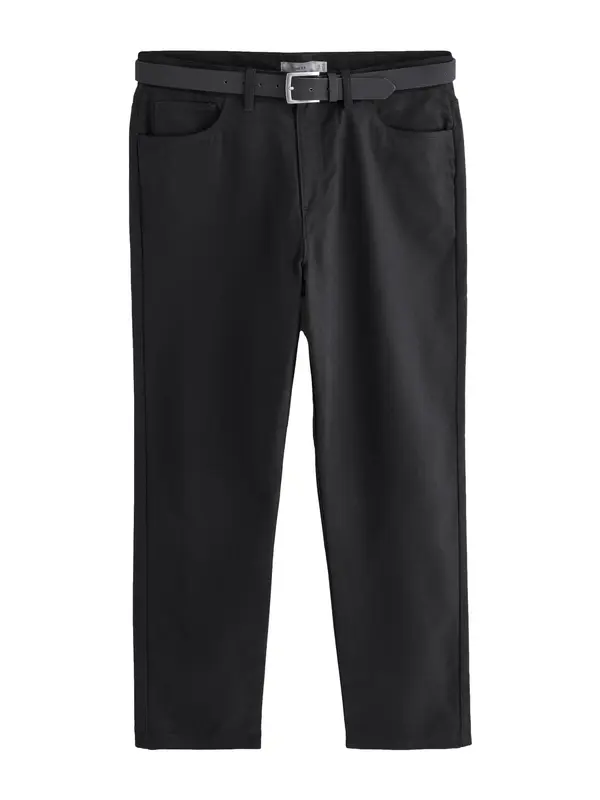 Next Next Chino hlače  crna