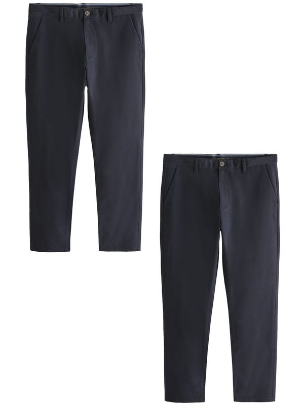 Next Next Chino hlače  mornarsko plava