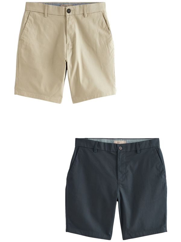 Next Next Chino hlače  mornarsko plava / bijela