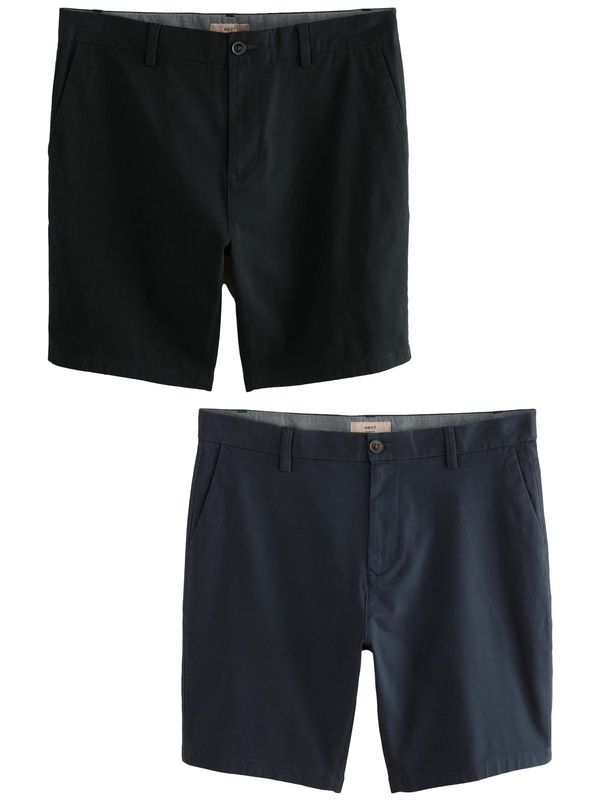 Next Next Chino hlače  mornarsko plava / crna