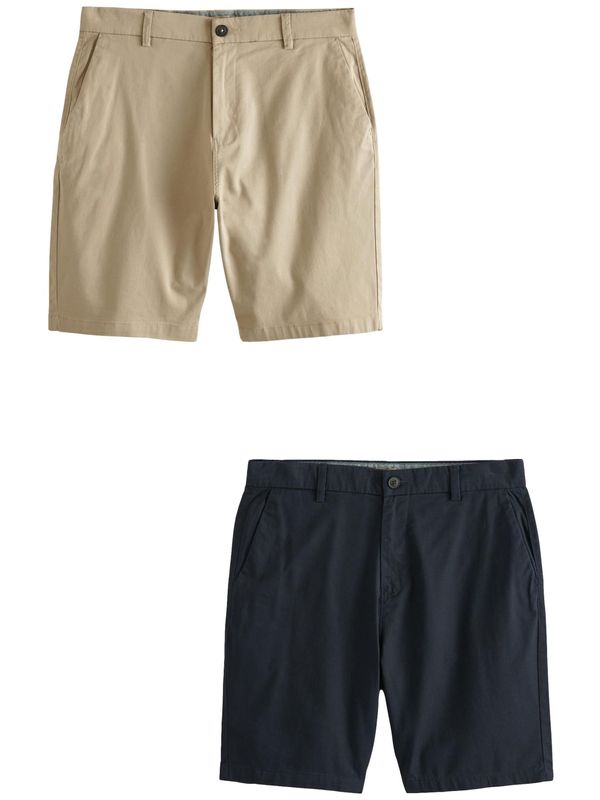 Next Next Chino hlače  morsko plava / taupe siva