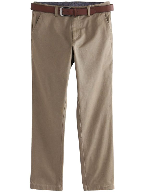 Next Next Chino hlače  tamno bež