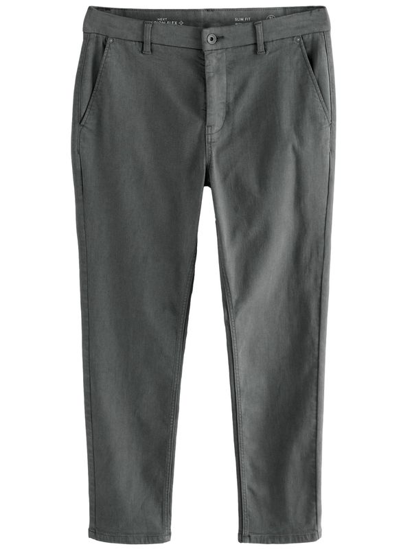 Next Next Chino hlače  tamo siva