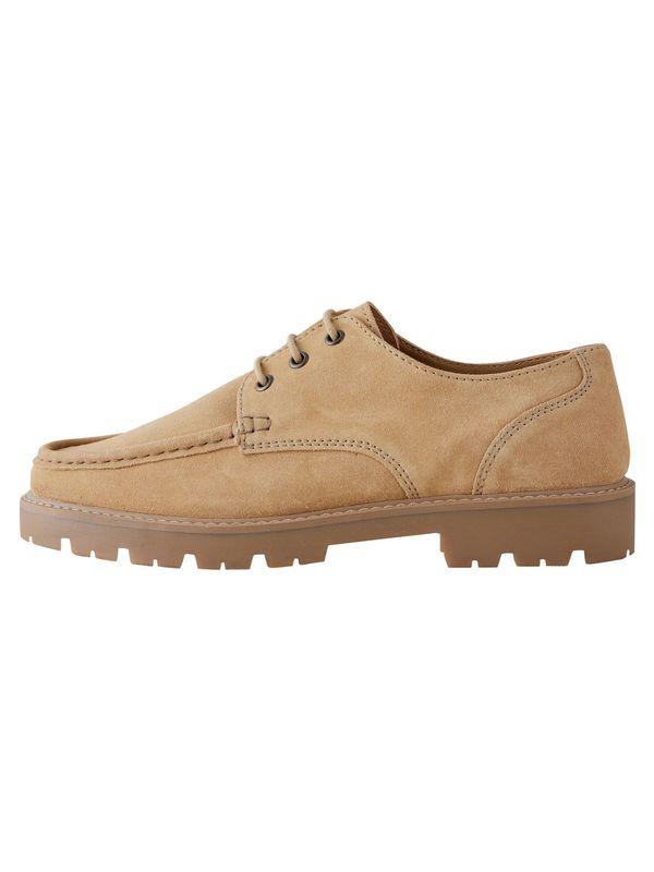 Next Next Cipele na vezanje  bež