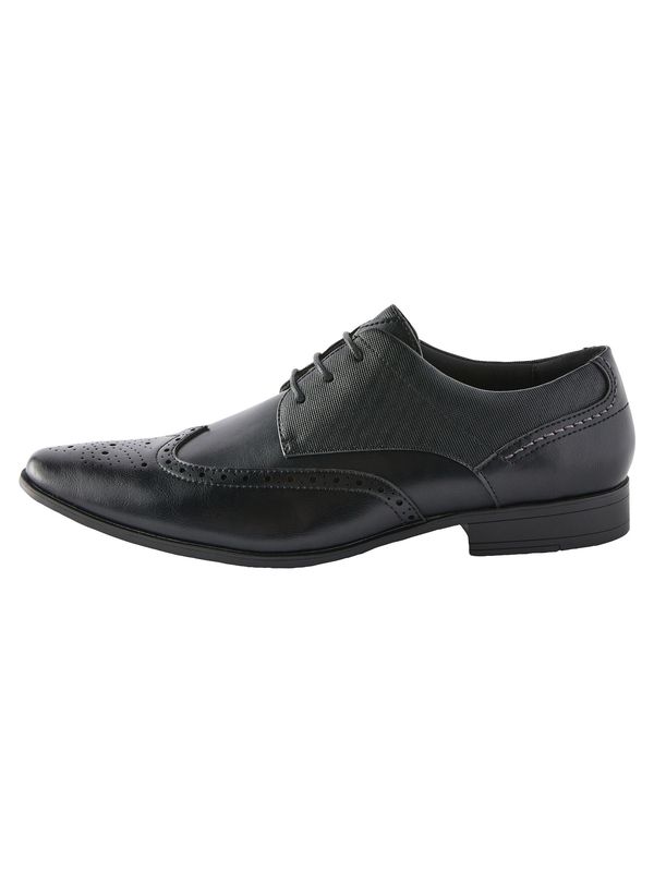 Next Next Cipele na vezanje 'Brogues'  crna