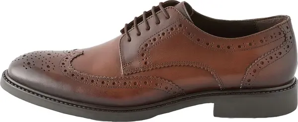 Next Next Cipele na vezanje 'Derby Brogues'  konjak