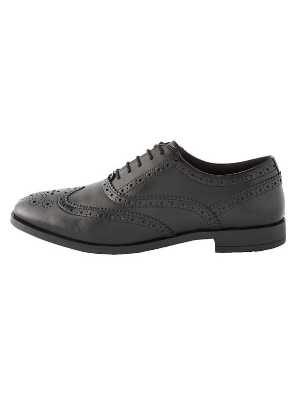 Next Next Cipele na vezanje 'Oxford-Brogues'  crna