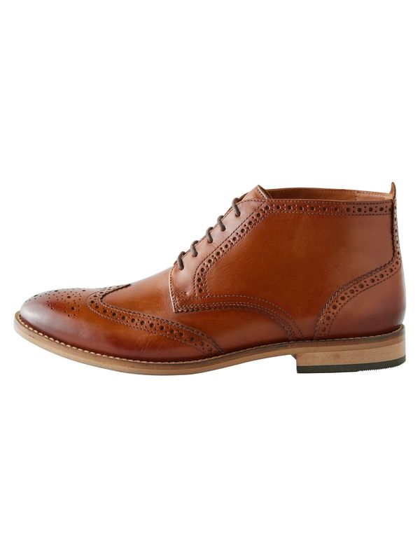 Next Next Cipele na vezanje  smeđa