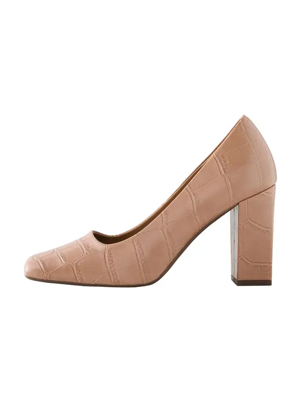 Next Next Cipele s potpeticom  boja devine dlake (camel)