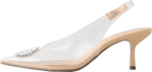 Next Next Cipele s potpeticom i otvorenom petom 'Forever Comfort'  prozirna