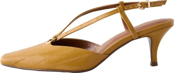 Next Next Cipele s potpeticom i otvorenom petom 'Forever Comfort'  žuta
