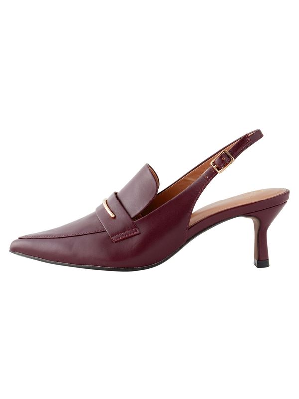 Next Next Cipele s potpeticom i otvorenom petom 'Forever Comfort®'  burgund