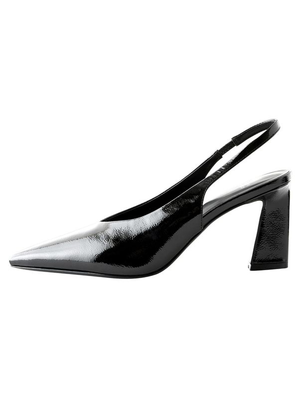 Next Next Cipele s potpeticom i otvorenom petom 'Forever Comfort®'  crna