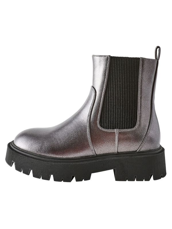 Next Next Čizme  crna / srebro