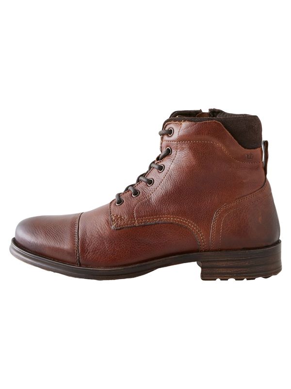 Next Next Čizme sa vezicama  smeđa