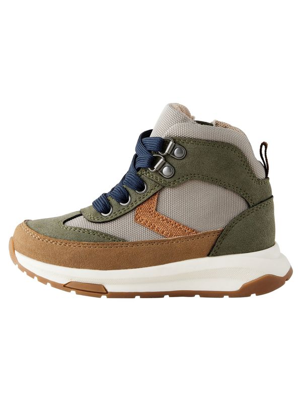 Next Next Čizme  smeđa / siva / zelena