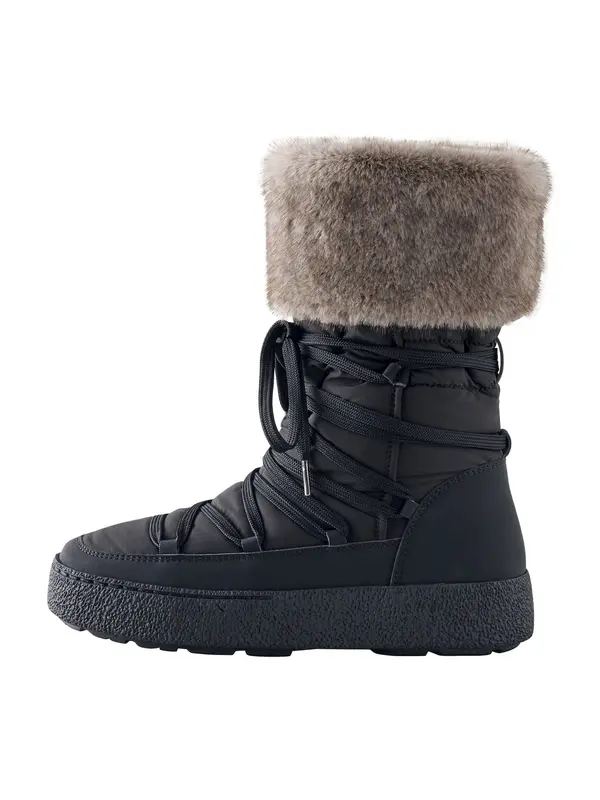 Next Next Čizme za snijeg 'Forever Comfort®'  taupe siva / crna
