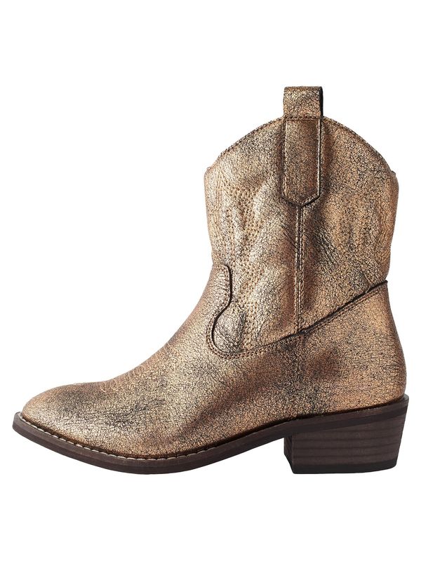 Next Next Čizme  zlatna / crna