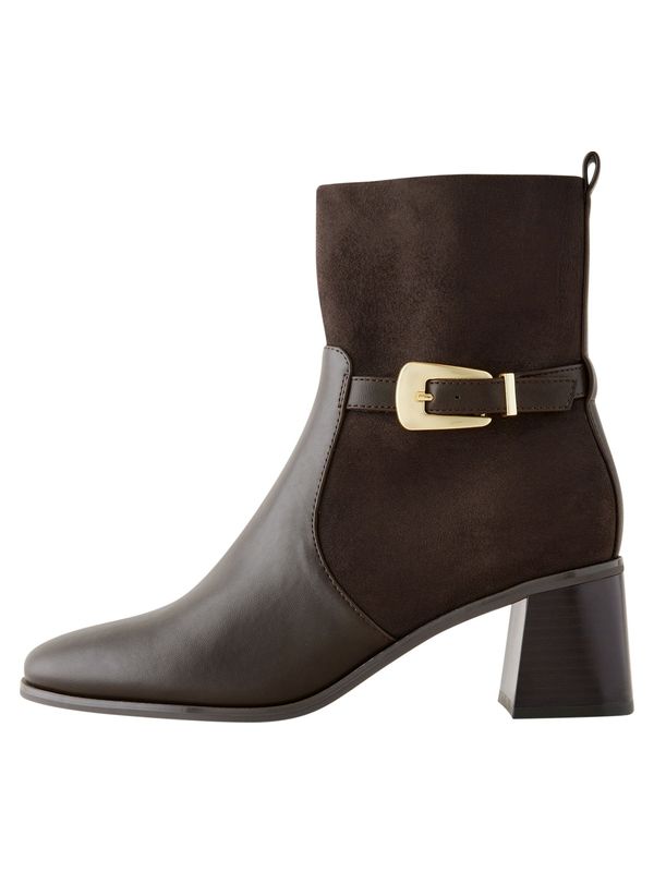 Next Next Čizmice  čokolada / zlatna