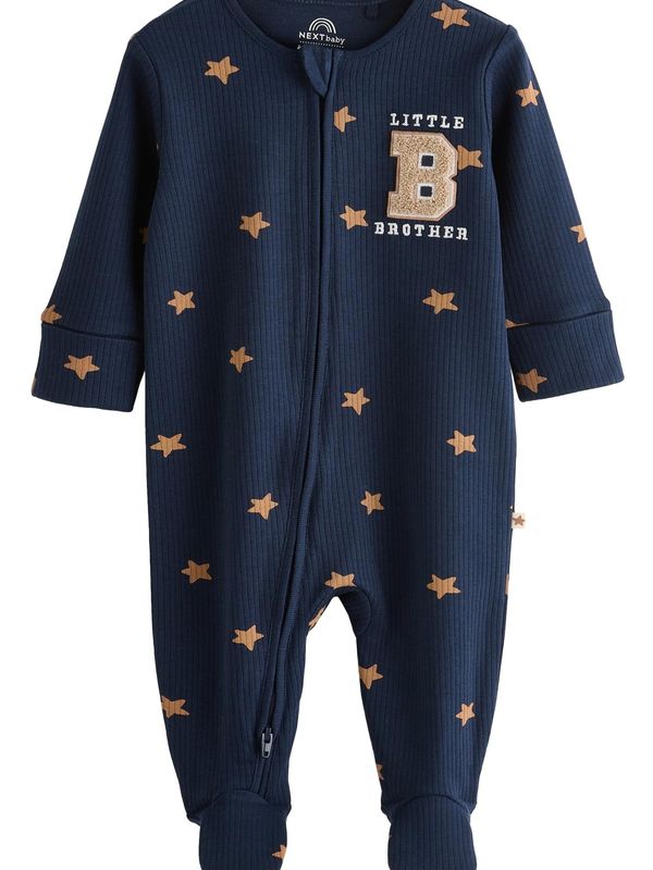 Next Next Dječji bodi  bež / mornarsko plava / višnja