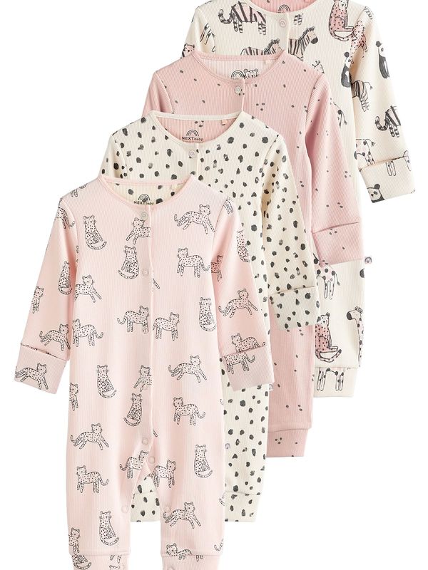 Next Next Dječji bodi  bež / roza / crna