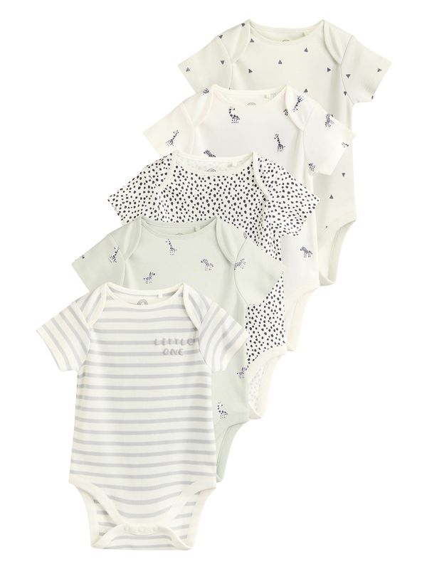 Next Next Dječji bodi  bež / zelena