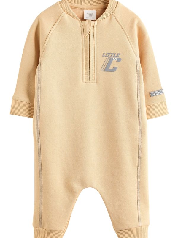 Next Next Dječji bodi  boja pijeska / siva