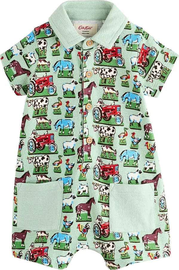 Next Next Dječji bodi 'Cath Kidston Romper'  menta / miks boja