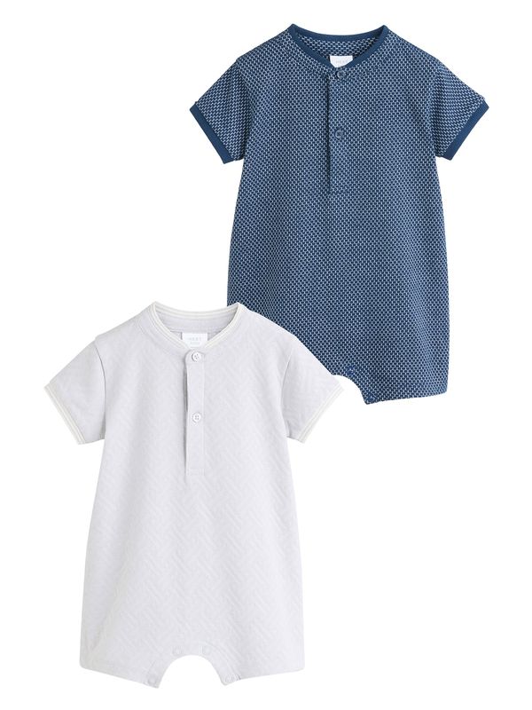 Next Next Dječji bodi  mornarsko plava / bijela