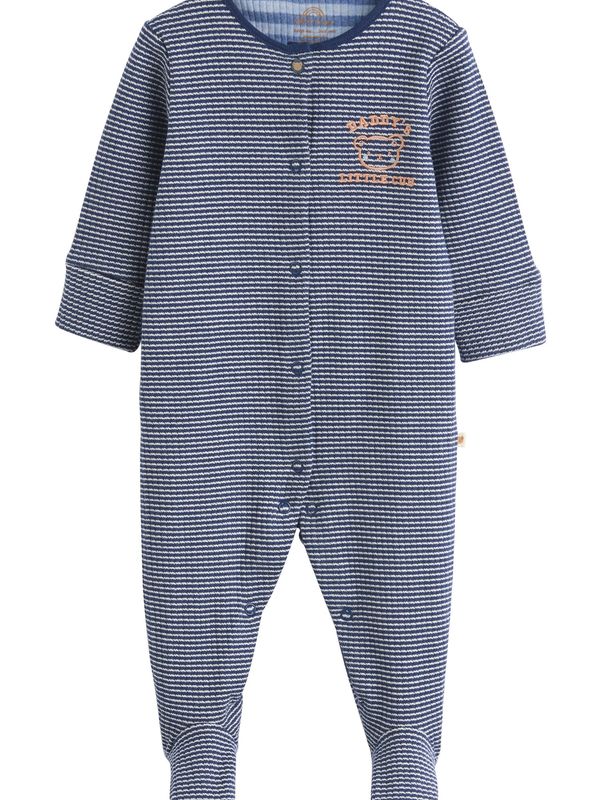 Next Next Dječji bodi  mornarsko plava / žuta / bijela