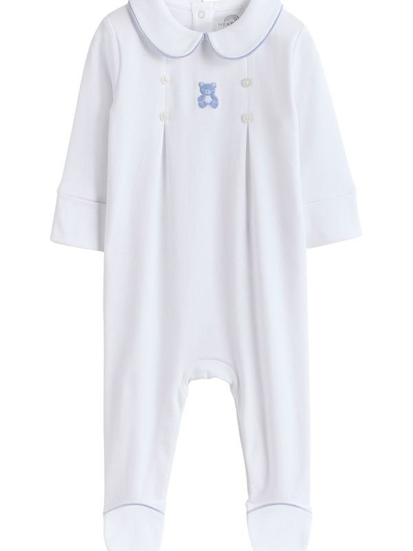 Next Next Dječji bodi  plava / bijela