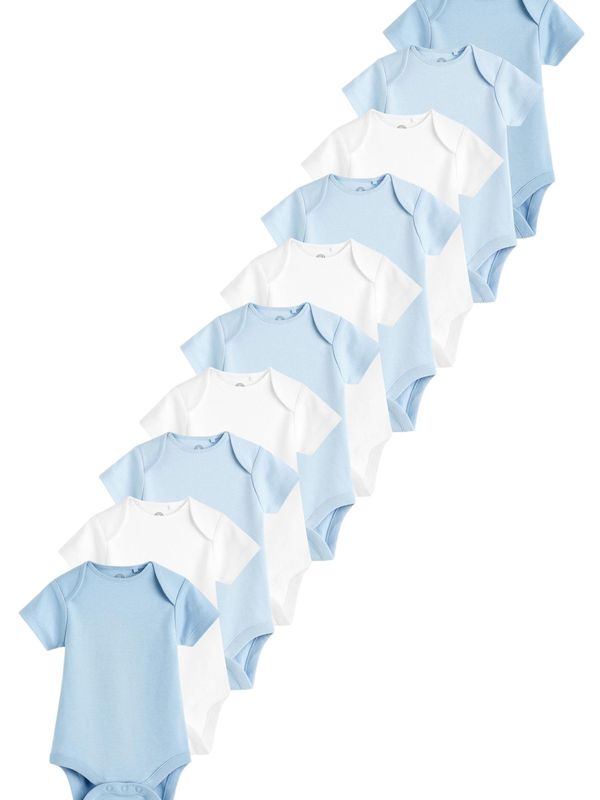 Next Next Dječji bodi  plava / bijela