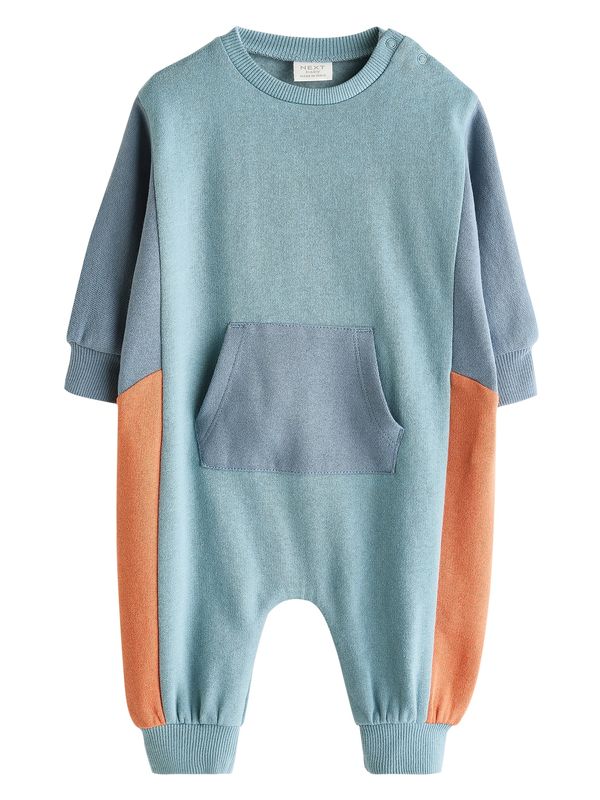 Next Next Dječji bodi  plava / golublje plava / narančasta