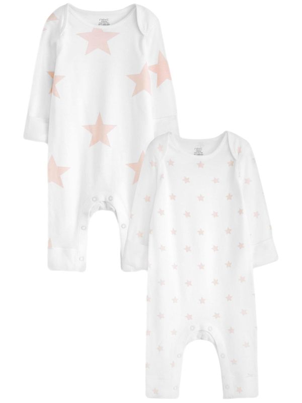 Next Next Dječji bodi  roza / bijela