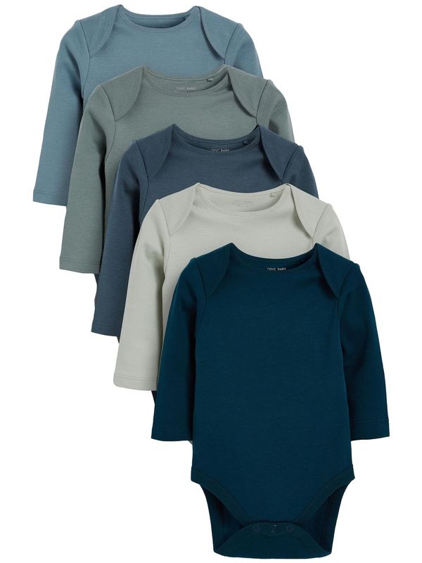 Next Next Dječji bodi  sivkasto plava / tamno plava / dimno siva / petrol