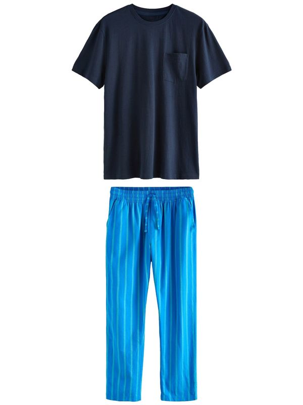 Next Next Duga pidžama  plava