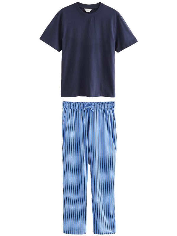 Next Next Duga pidžama  plava