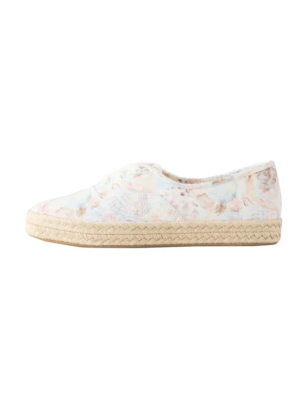 Next Next Espadrile 'Forever Comfort'  svijetloplava / smeđa / roza / bijela